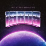 80s Text Effects Collection