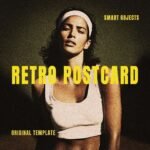 Contrast Retro Postcard Effect