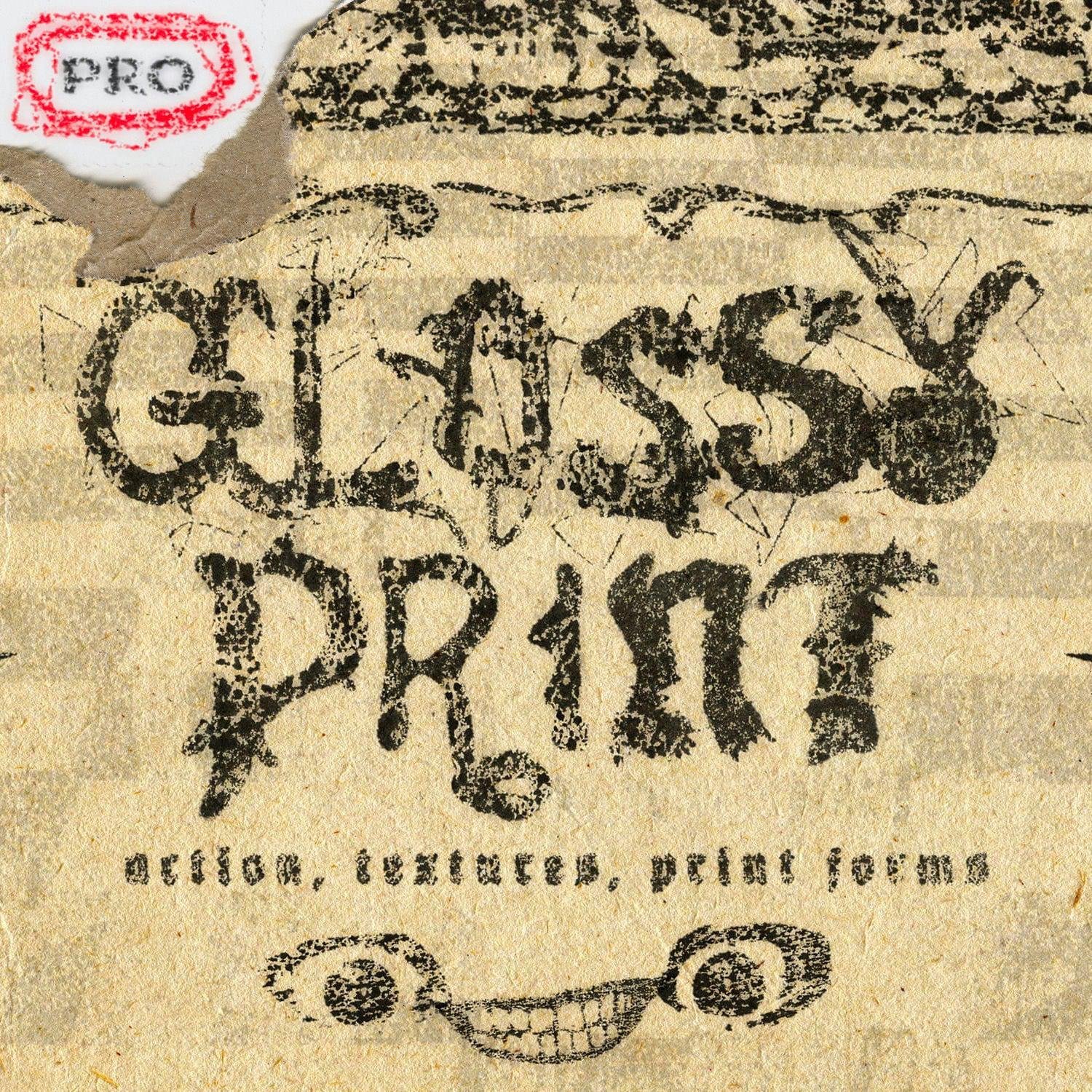 glossy-print-grunge-action-pro-version-textexp GLOSSY PRINT - Grunge Action (Pro Version) - Image 1