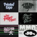 MMR: Mixed media textures bundle